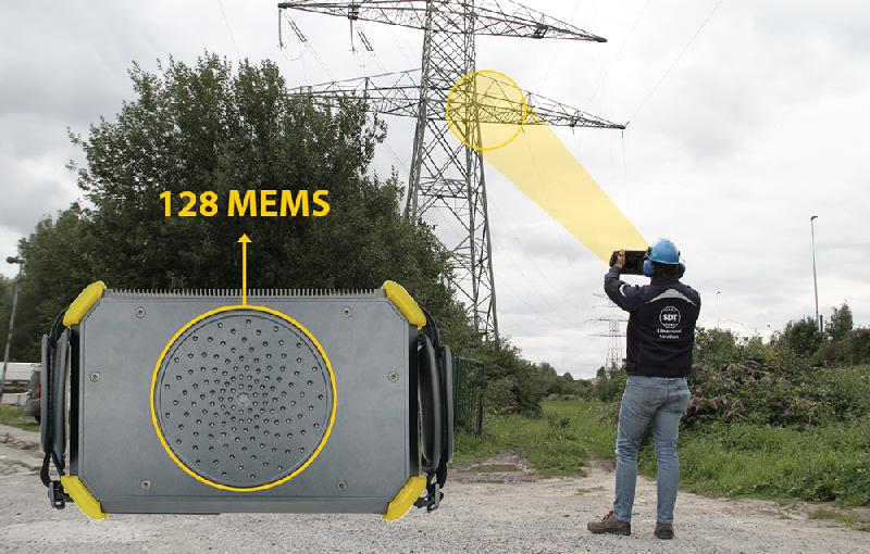 Caméras d'imagerie acoustique CRYSOUND-SERIE SDT - Détection fuites d'air comprimé, gaz, haute pression et vide_1