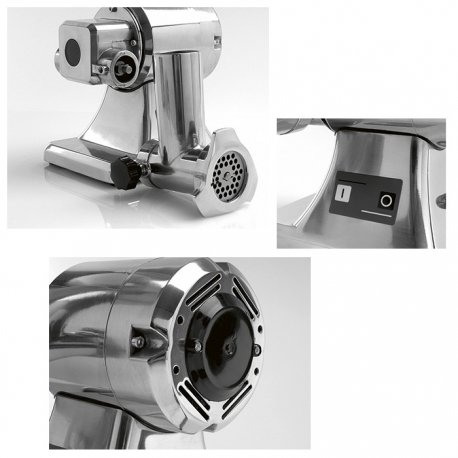 Hachoir à viande professionnel TS8 - Ø 60 mm - Débit 20 kg/heure_1