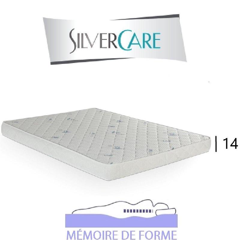 Matelas à mémoire de forme SOTTO Silvercare - Épaisseur 14 cm - 50Kg/m3 - Compatible canapé express 120 cm_1