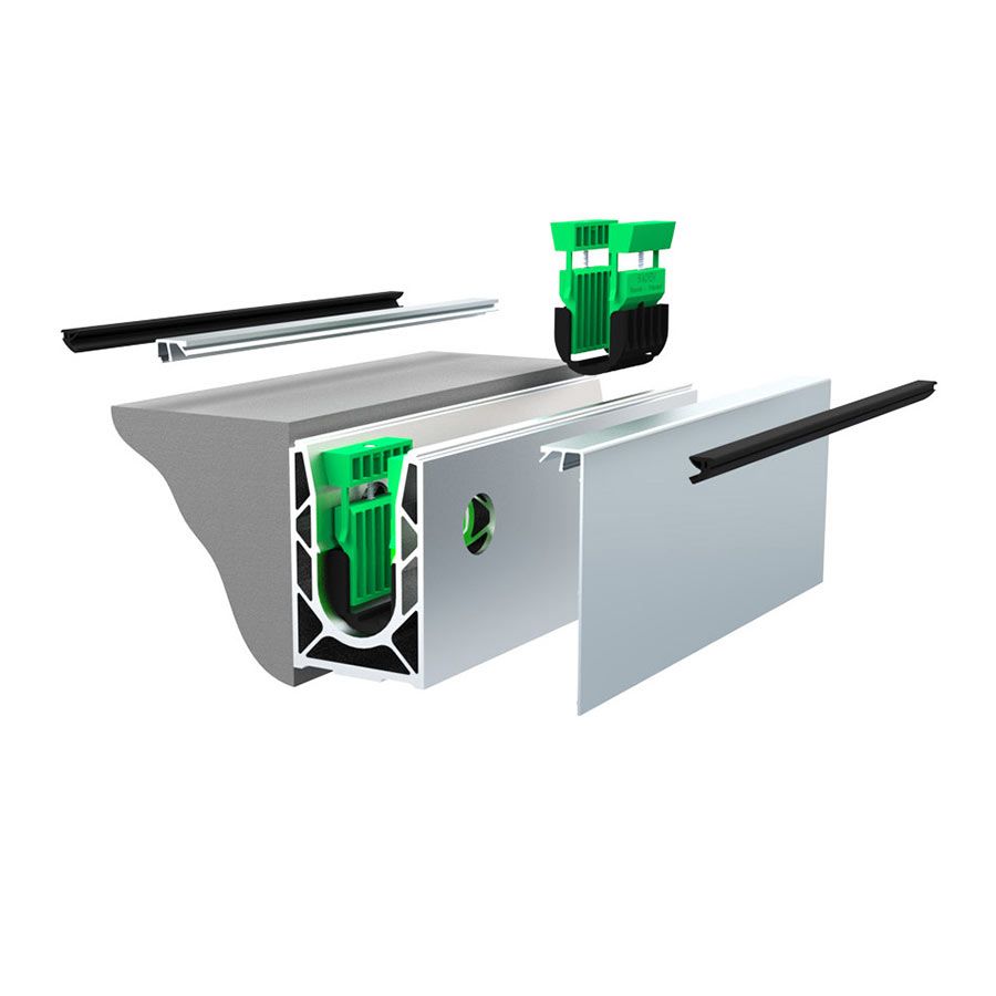 0070rail31 - garde-corps en verre pose rampant - Sadev - de 0 à 3 KN - épaisseur jusqu'à 25,52 mm_1