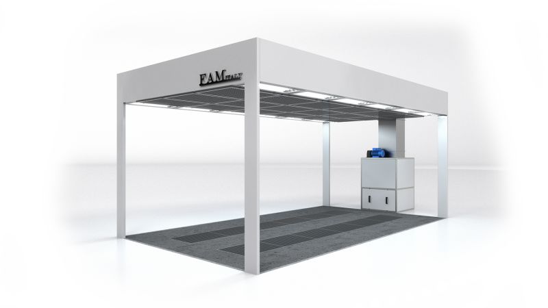 Aire de préparation à ventilation verticale - Mercury 60 - puissance moteur 5,5 kW - adaptable et personnalisable_1