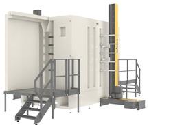 Cabine de poudrage / Robot de balayage Wagner - robots automatiques monte-et-baisse 1 à 4 axes_1