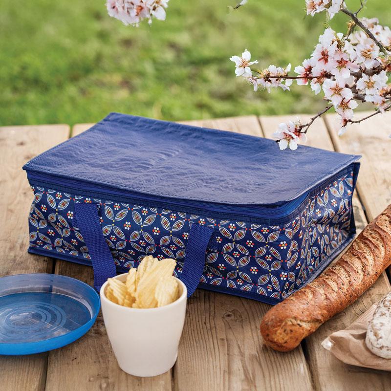 Glacière rectangle isotherme 2 anses -_1