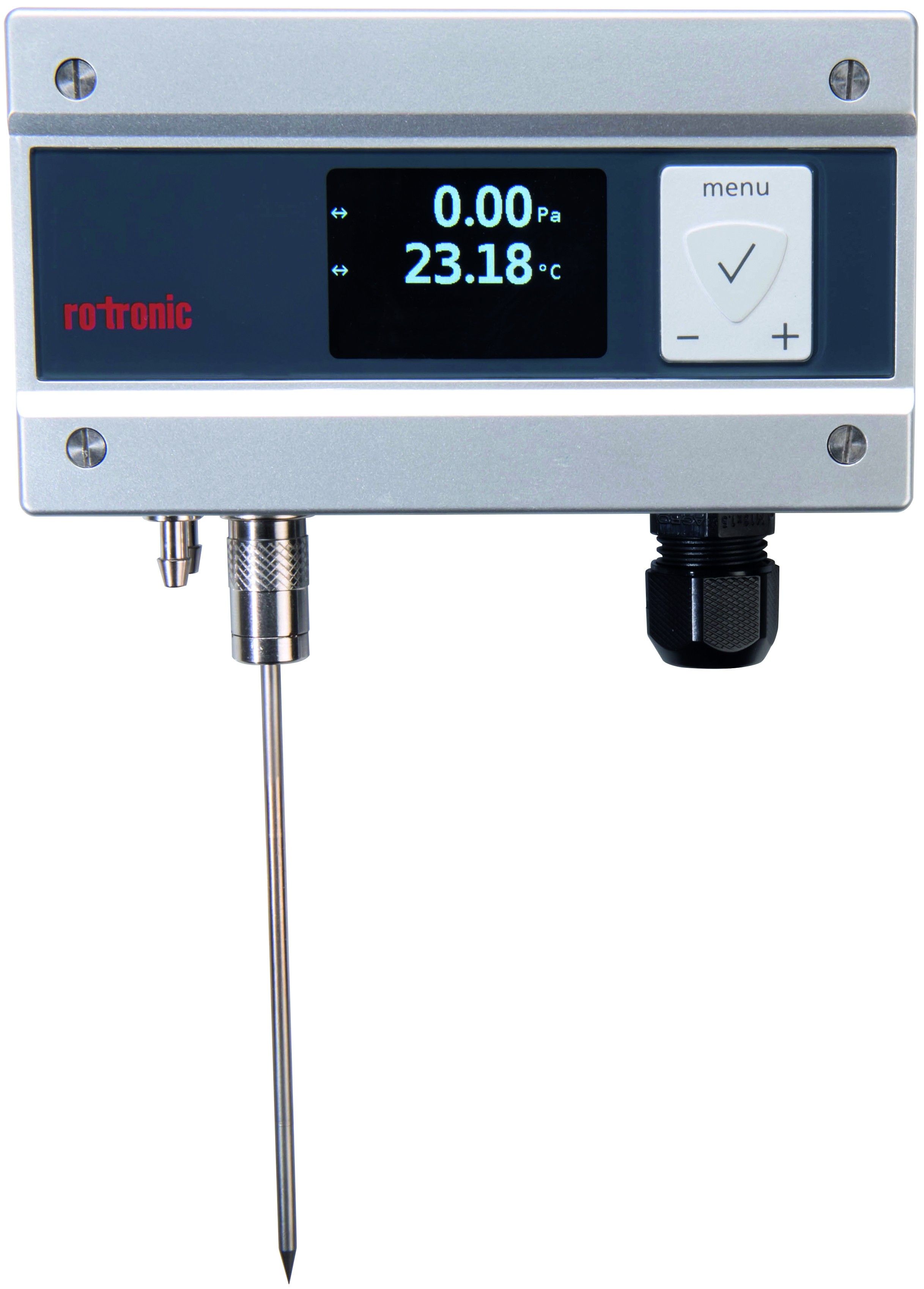 PF4/5 - Transmetteur de pression différentielle Rotronic - Capteur flux ou membrane, Ethernet et Modbus RS485_1