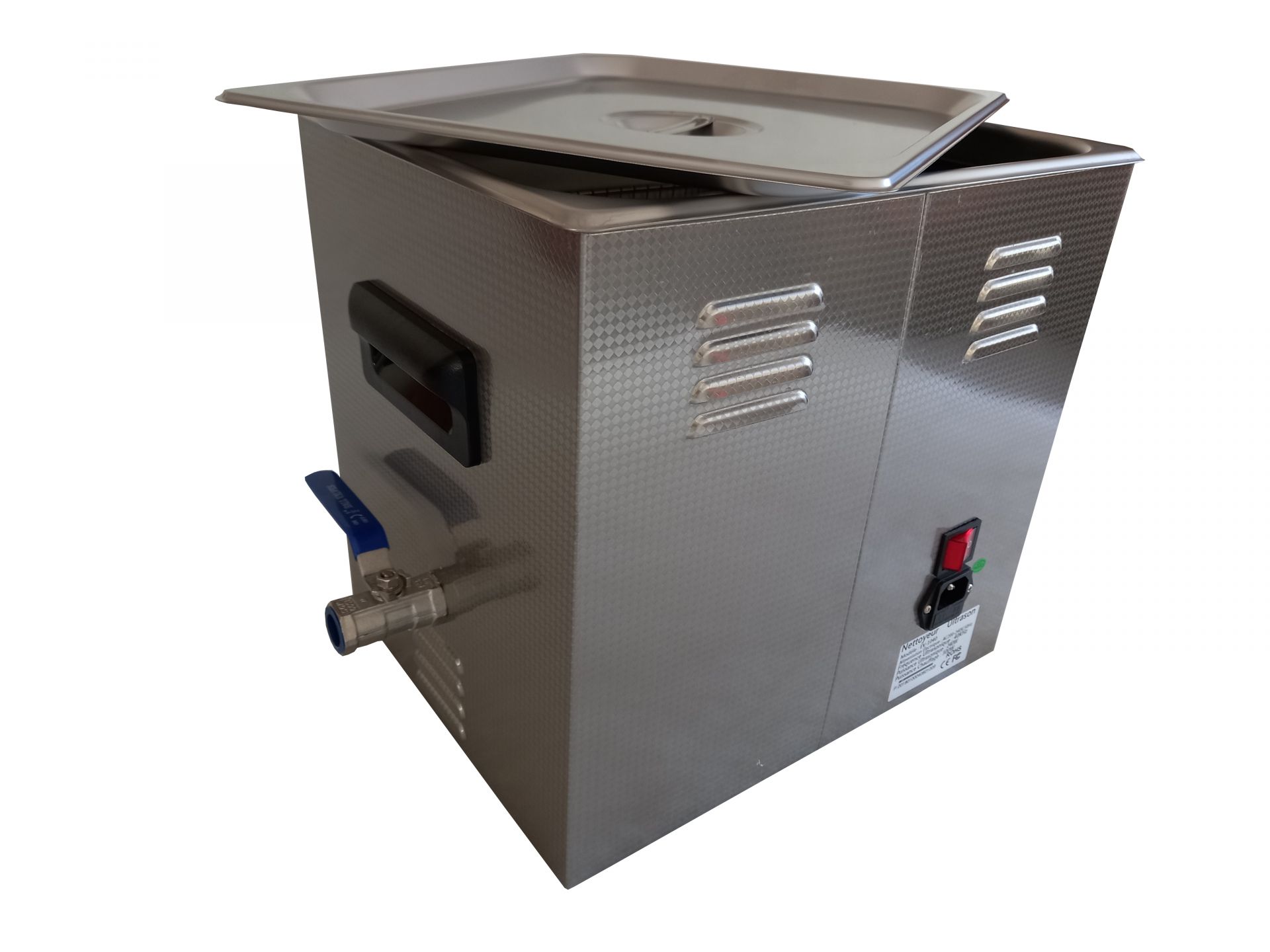 Bac ultrasons 15 litres - interface digitale - pour petites pièces_1