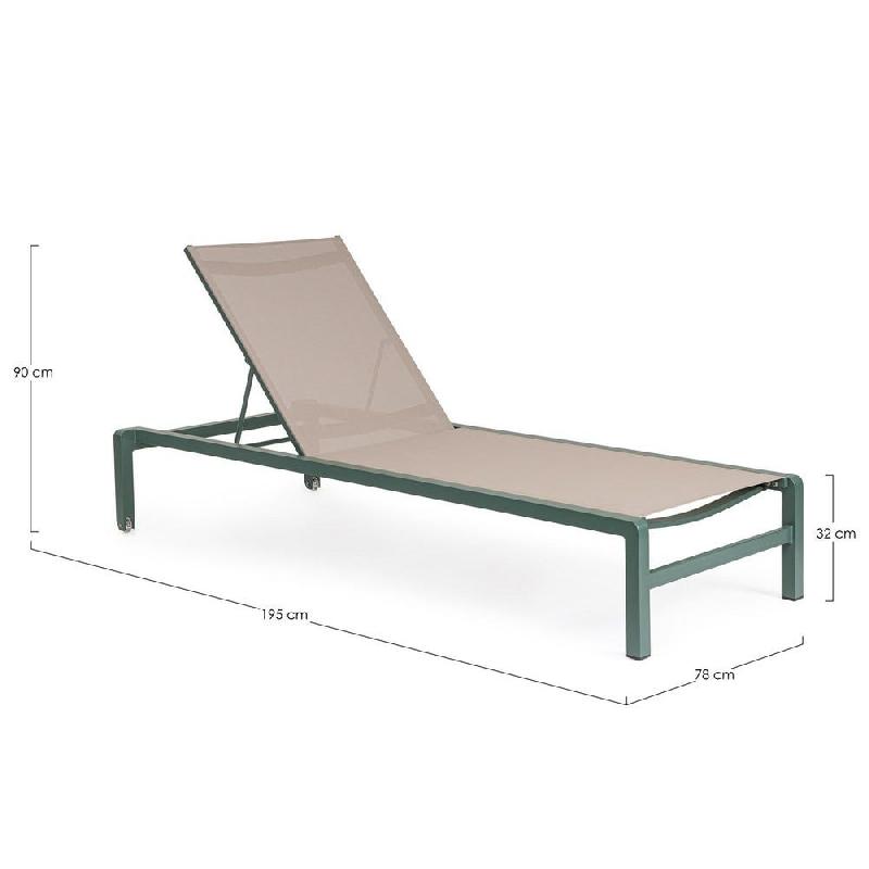 Bain de soleil empilable avec roues Konnor Balsam 78 x 195 x 90 - par 4_1