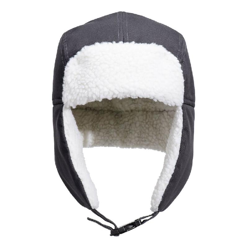Bonnet Doublé Sherpa Coupe-Vent - Noir / Taille unique_1