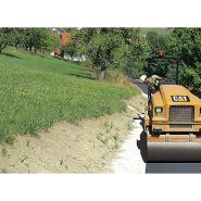 Cc2.6 rouleau tandem vibrant - caterpillar - machine de 3t métrique_1