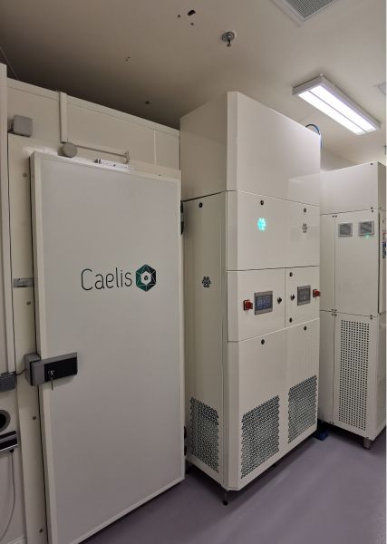 Enceinte climatique avec caisson de traitement d'air avancé