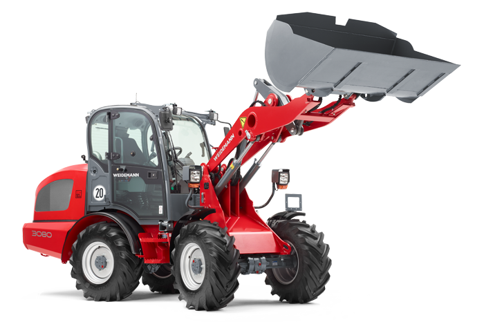 Mini-chargeuse 5.1t - Weidemann 3080 - Puissance et endurance remarquables_1