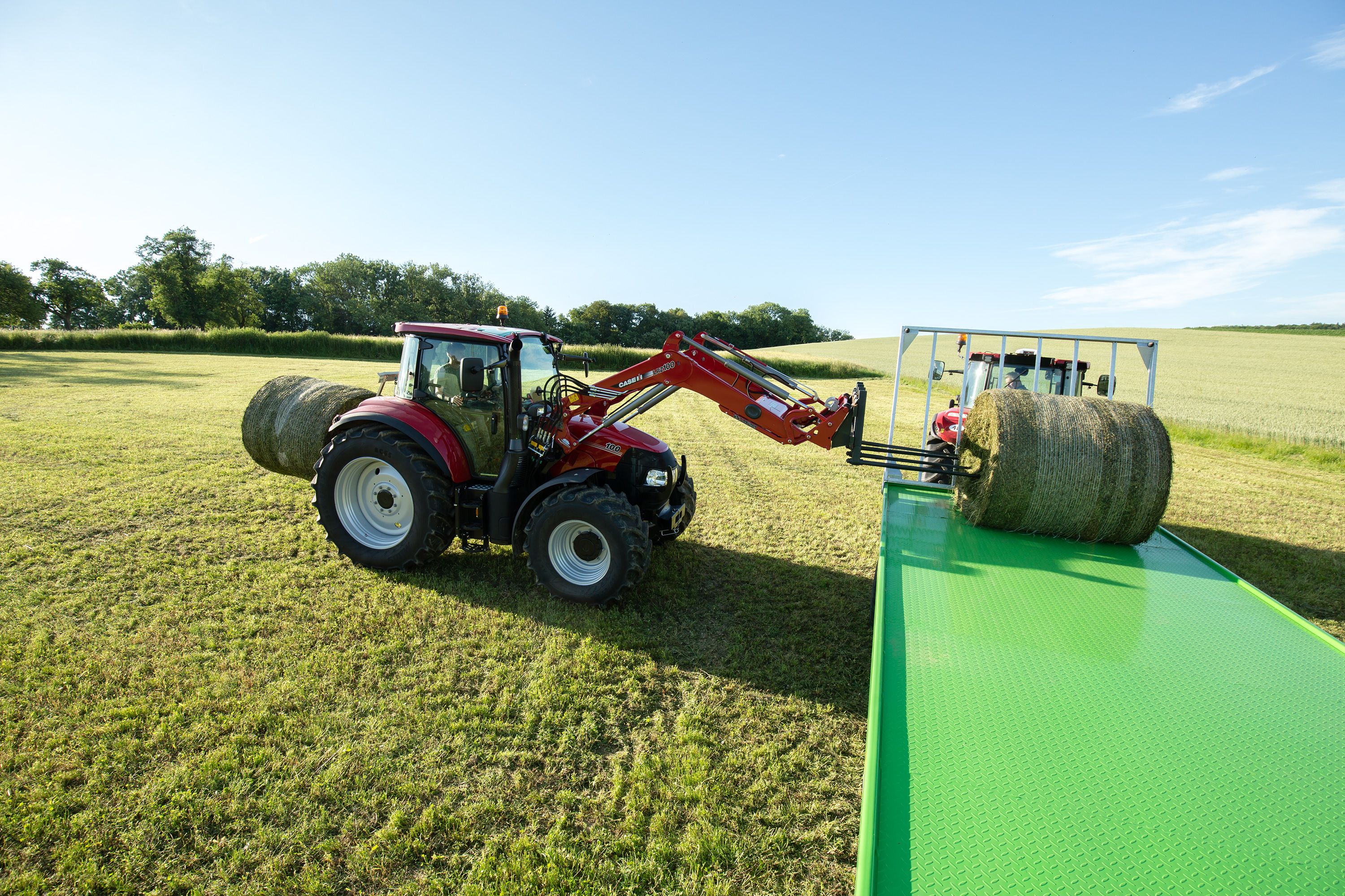Plateau traîné Joskin Wago en acier spécial pour une haute résistance