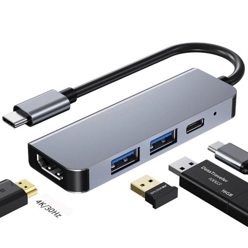 VALUE Station d'accueil USB type C, HDMI 4K, 2x USB type A + type C PD (Power Delivery)_1