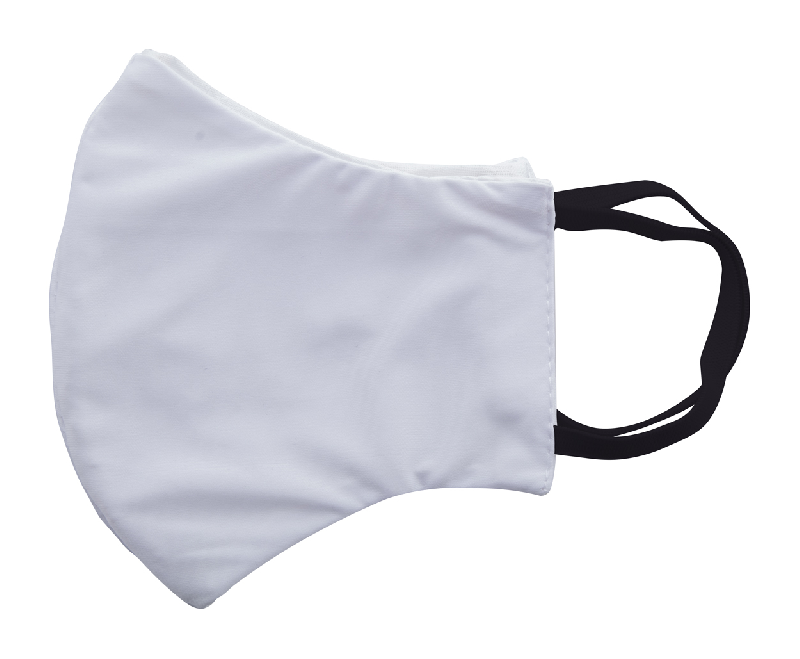 Masque facial personnalisé - Taille adulte - Deux couches lavables en polyester et coton - Impression par sublimation_1