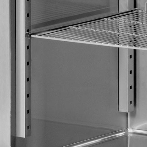 Armoire congélateur inox 1400 litres GN 2/1 - 2 portes | L2g - GN1410BT_1