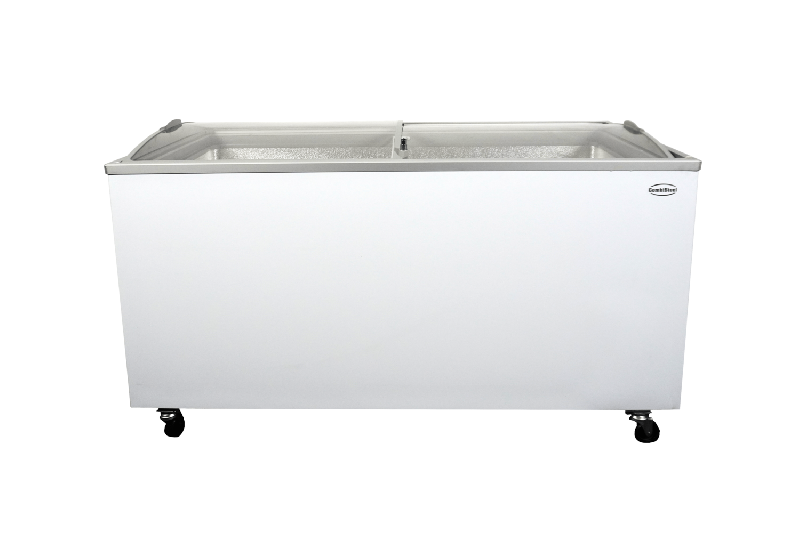 Congélateur bahut couvercle en verre 461 l l1494mm 7151.1015 COMBISTEEL_1