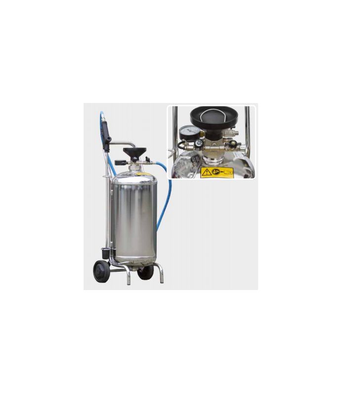 Rd106050650 - Canon à mousse en inox 50 litres - Haute pression concept - Pulvérisateur avec injection d'air comprimé_1