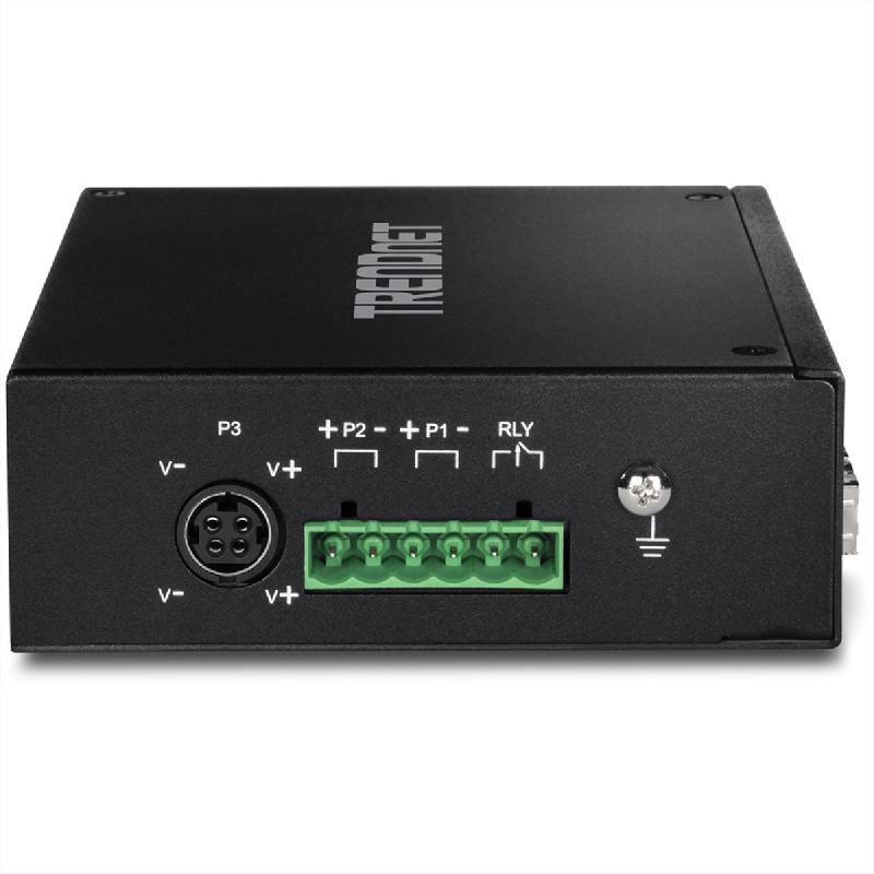 TRENDnet TI-PG62 Switch industriel 6 ports Gigabit PoE+ rail DIN_1