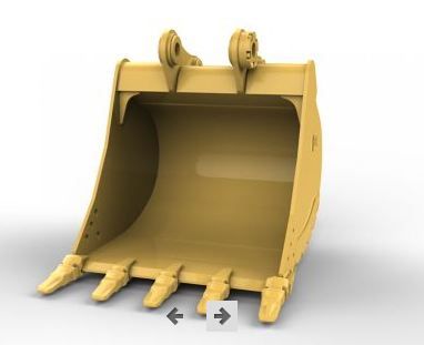 Godet d'excavation à usage normal - caterpillar finance france - 1 650 mm (65 in) - capacité 2.12 m³_1