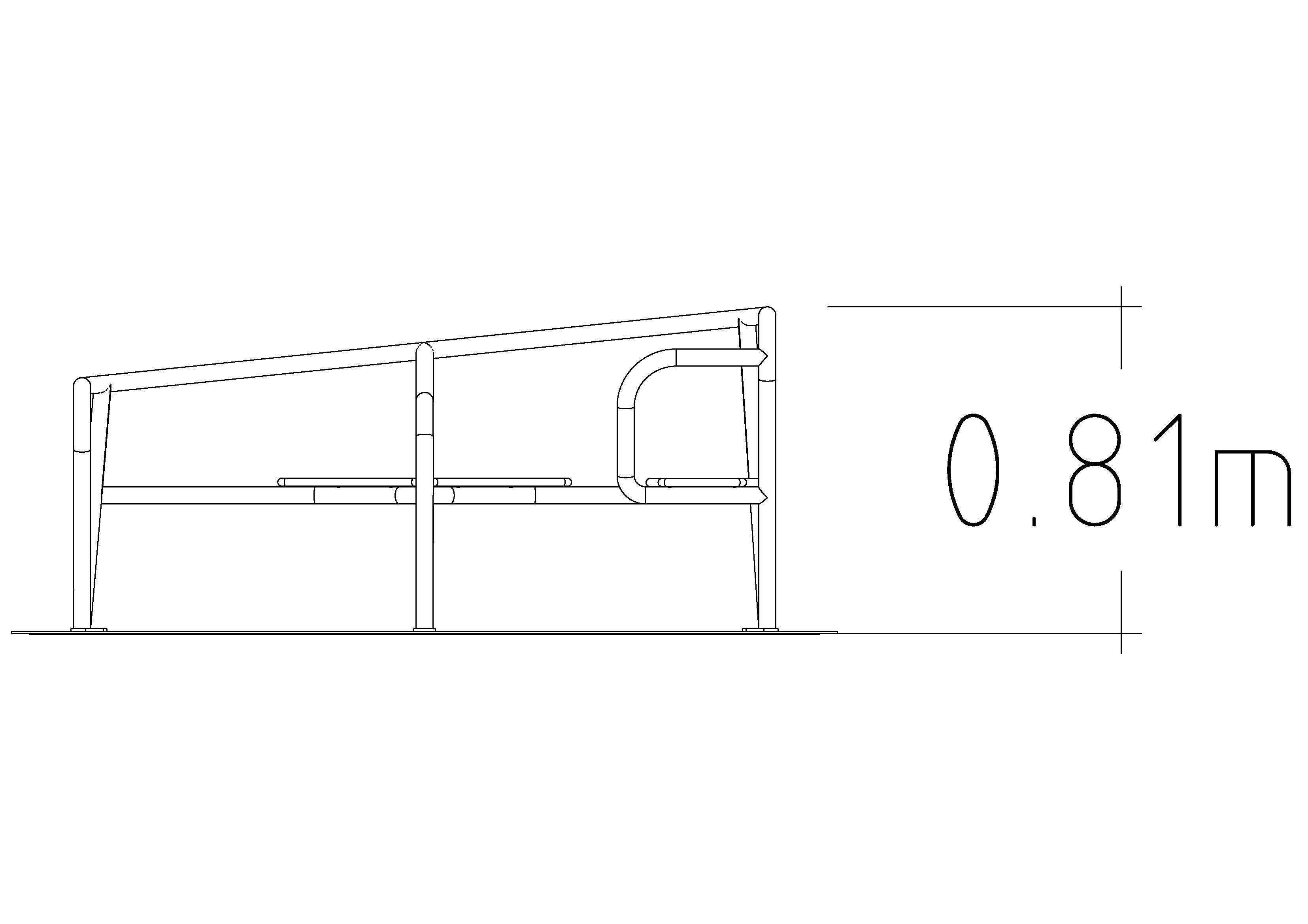 Manège Spinmee pour aires de jeux - Réf 8093902 - HAGS - Jaune - Scellement béton_1