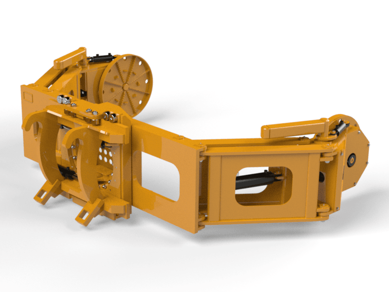 Manipulateur de pneus - capacité de 4,6 à 15,8 tonnes avec commandes précises et visibilité accrue_1