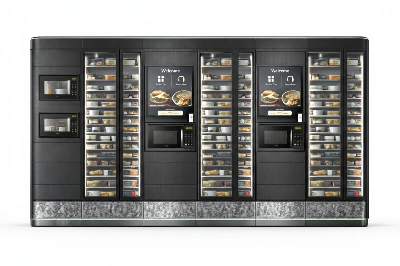 Distributeurs automatiques de plats chauds intelligents - Solution de maintien et de retrait pour restauration_1