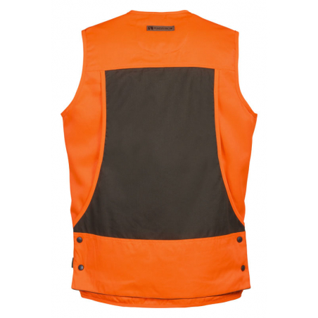 Gilet Tradition haute visibilité - Percussion 1287 - Renforts épaules et multiples poches_1