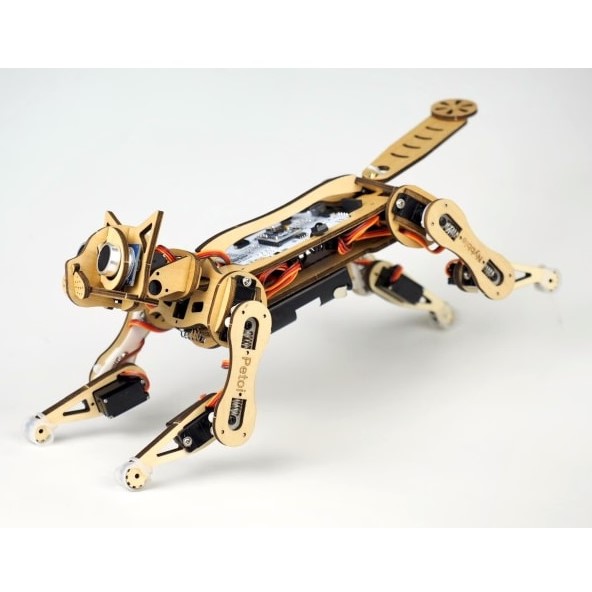 KIT ROBOT CHAT MIGNON OPEN SOURCE NYBBLE KITTEN PETOI OPENCAT À MONTER ET À PROGRAMMER_1