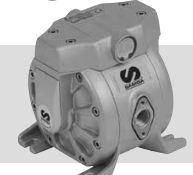 Pompe à membranes en aluminium ALU DF50 - NBR/NBR - HU/GO - Réf 552 030 - 50 l/min max - ATEX disponible_1