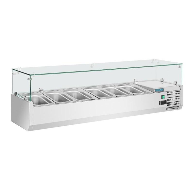 Saladette réfrigérée 5x GN 1/3 et 1x GN 1/2 Série G GD876 Polar_1