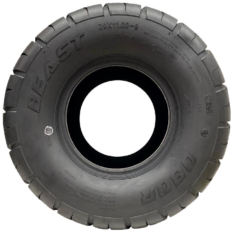 20x11.00-9 (275/50-9) OBOR Beast 6ply Tubeless Tyres 46N Road Legal (Set of 4)_1