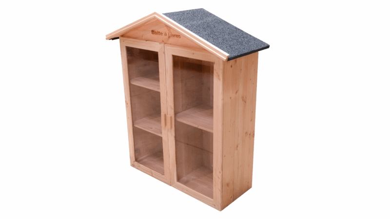 Boîte à livres en bois - sans pied - 30 kg_1