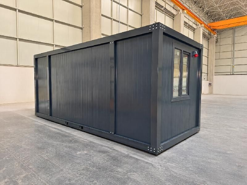 Bureau container Modèle Night Office - Solution modulaire haut de gamme, excellente isolation, dimensions 240x600x250cm_1