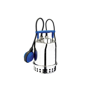 Pompe centrifuge métallique monocellulaire immergée - Relevage eaux d'infiltration, vidange caves et sous-sols, drainage chantiers_1