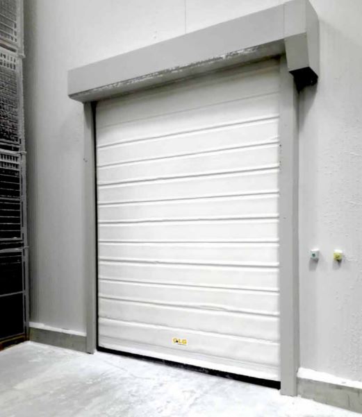 Porte rapide à enroulement - digitale, auto réparable pour basses températures et haut trafic - RolliZIP BT_1