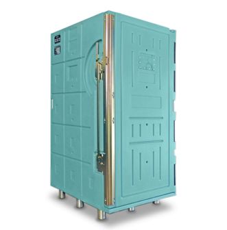 Roll 1410 marée - chariot isotherme - Olivo Cold Logistics - 1285 L - mousse polyuréthane - parois en polyéthylène alimentaire_1