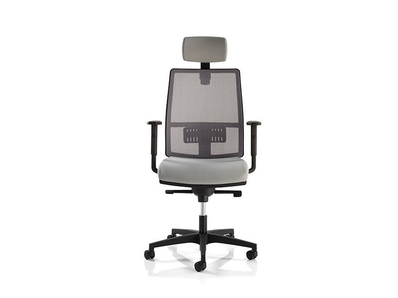 Fauteuil ergonomique Airflow - mécanisme synchrone 4 positions - appui-tête et support lombaire réglables_1