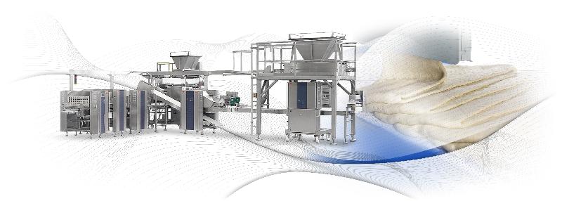 Laminator 300 - ligne de laminage pour la production automatisée de feuilles de pâte_1