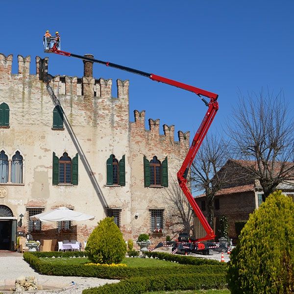 Lightlift 26.14 - nacelle araignée - hinowa s.P.A. - capacité nacelle chenillée 230kg_2