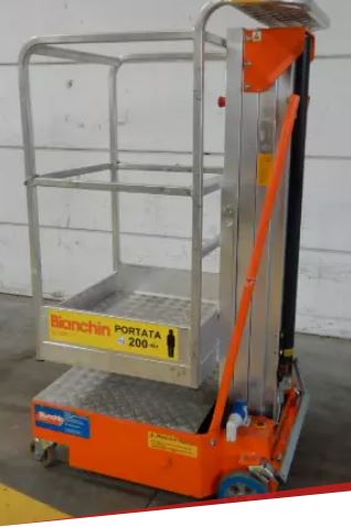 Nacelle à mât vertical électrique - BIANCHIN Minlift OCCASION - ATL-34915 - Année 2019 - Hauteur 5m_1