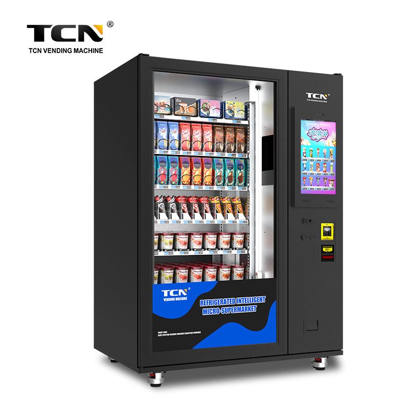 TCN-FMC-9C(V22) - Distributeur automatique de produits surgelés - crème glacée - écran LCD 22 pouces - réfrigération jusqu'à -18°C_1