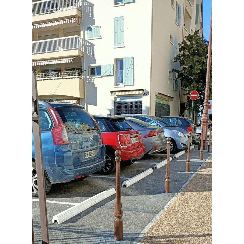 Butée de parking haute visibilité - Blanc_1