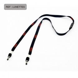 Cordon porte lunettes - Référence : lunettes - Pour lunettes de vue, solaires, sport, sécurité - Sécuritaire et personnalisable_1