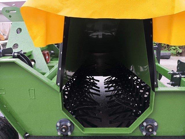 Effeuilleuse NC à lanières double rotor 1m80 MP - Occasion - Largeur 1m80 - 4 roues de jauge_1