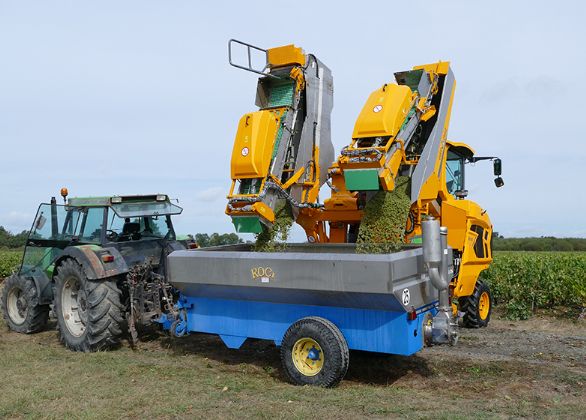 Machine à vendanger GM7.4 avec moteur DEUTZ 4 cylindres