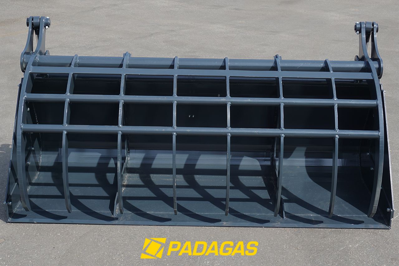 Godet à grappin KR-D avec panneaux latéraux démontables