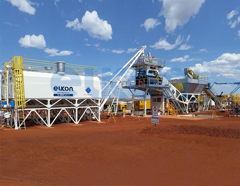 Master-135 Jaguar Centrale à Béton Mobile - 110 m³/h - Montage rapide et transportable_1