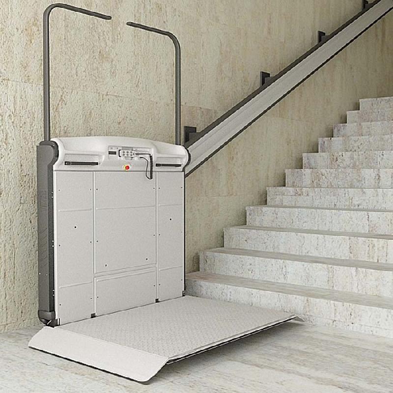 Plateforme oblique pour fauteuil roulant - dimensions spéciales, charge utile 200-300 kg - Vimec V64_1