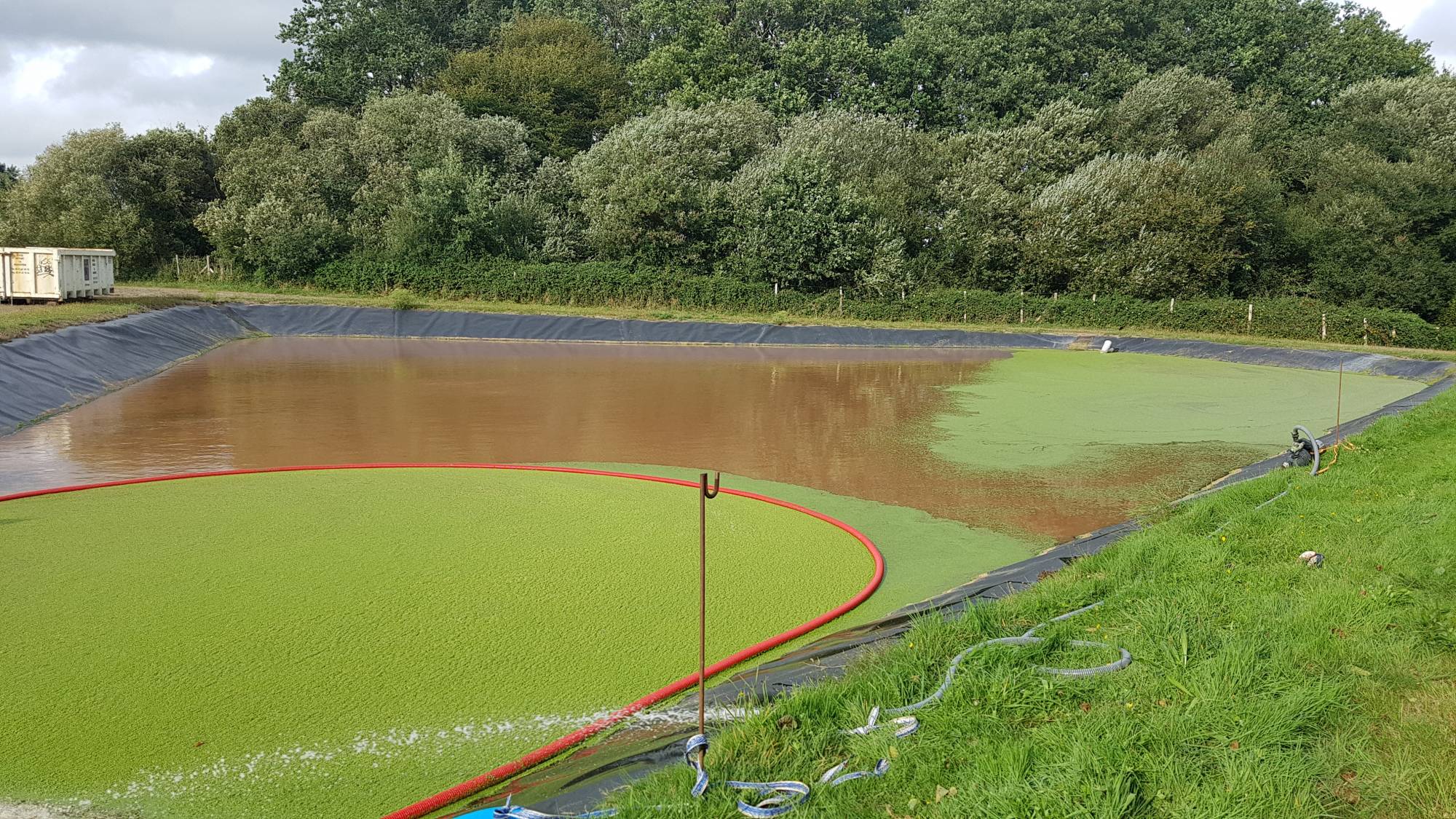 Système de pompage de lentilles d'eau - Aspiration et nettoyage de plans d'eau_1