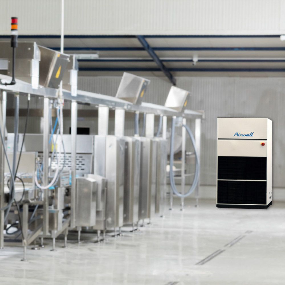 Xom - Climatiseur professionnel Airwell - système monobloc pour application tertiaire avec haute pression statique et détendeur électronique_1