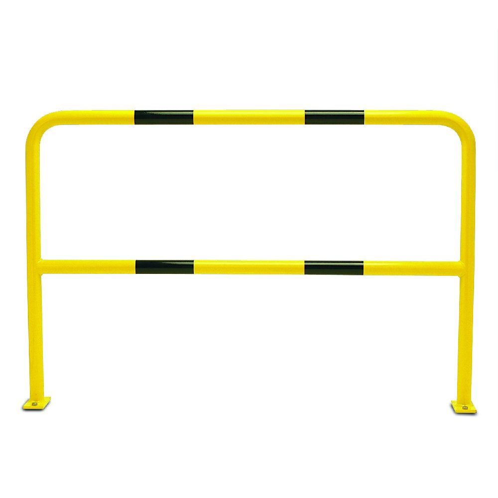 Barrière de sécurité à cheviller - acier léger - pour zones dangereuses et circulation de piétons - Ø40mm ou Ø48mm_1